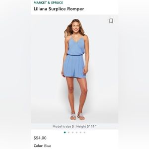 NWT Market & Spruce Romper
